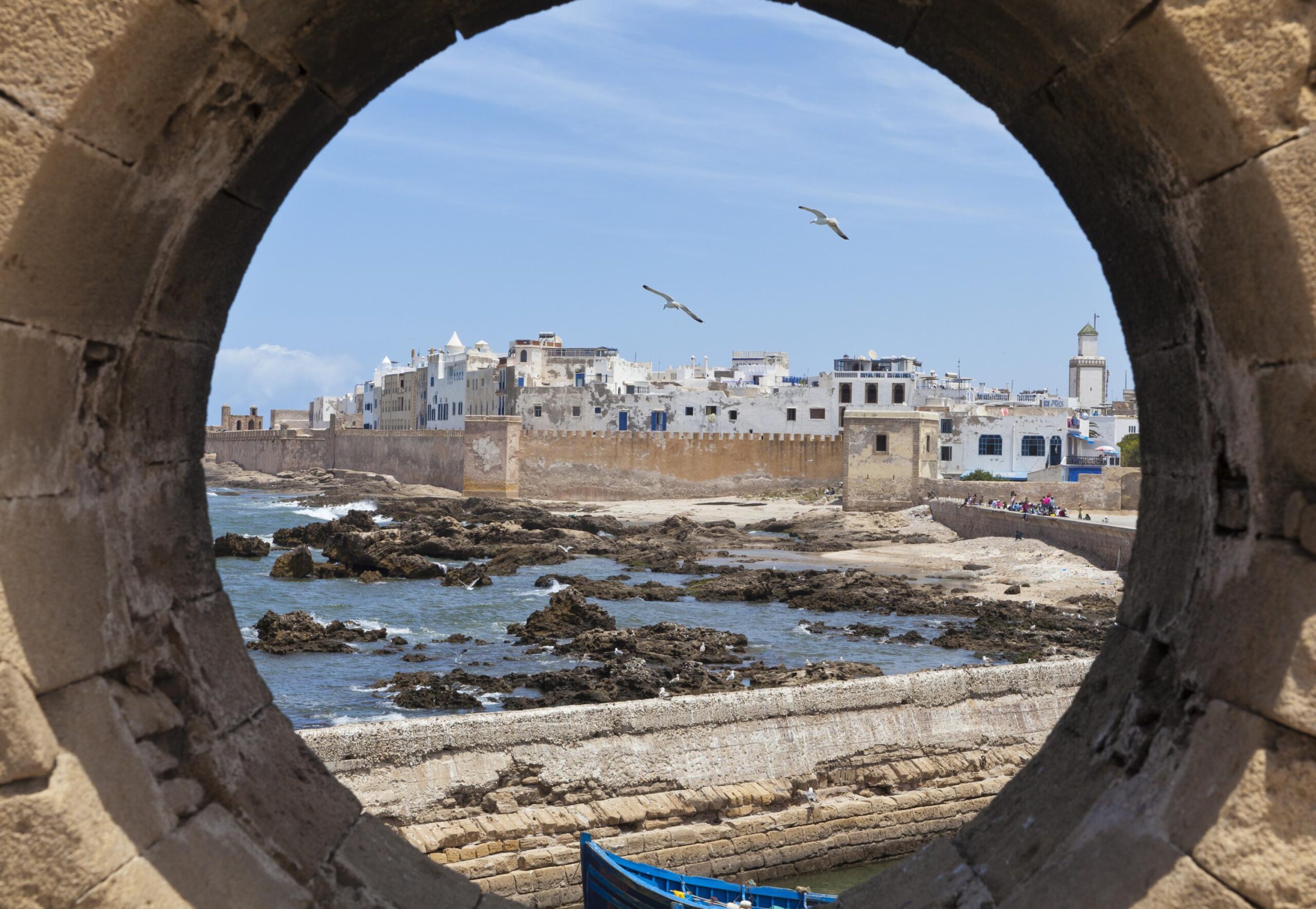 Plage et remparts d’Essaouira